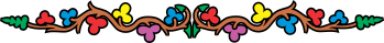 graphic floral seperator